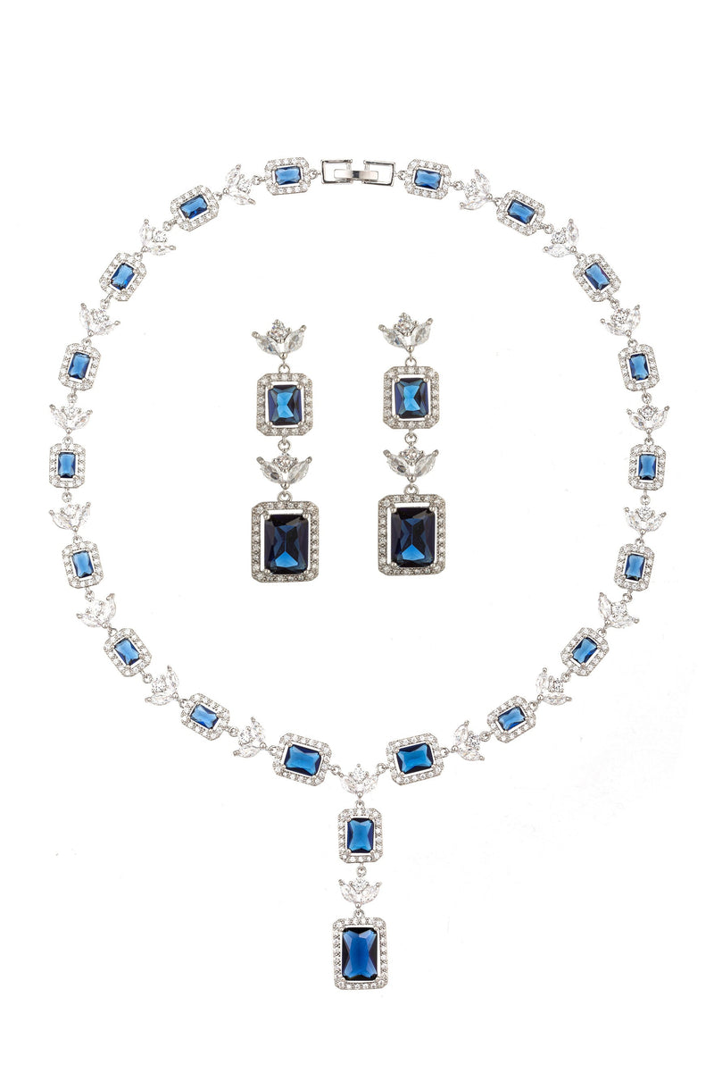 Alice Cubic Zirconia Statement Necklace