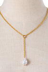 Isla Shell Pearl Pendant Necklace