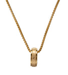 Jayden Chain Link Necklace with Ring