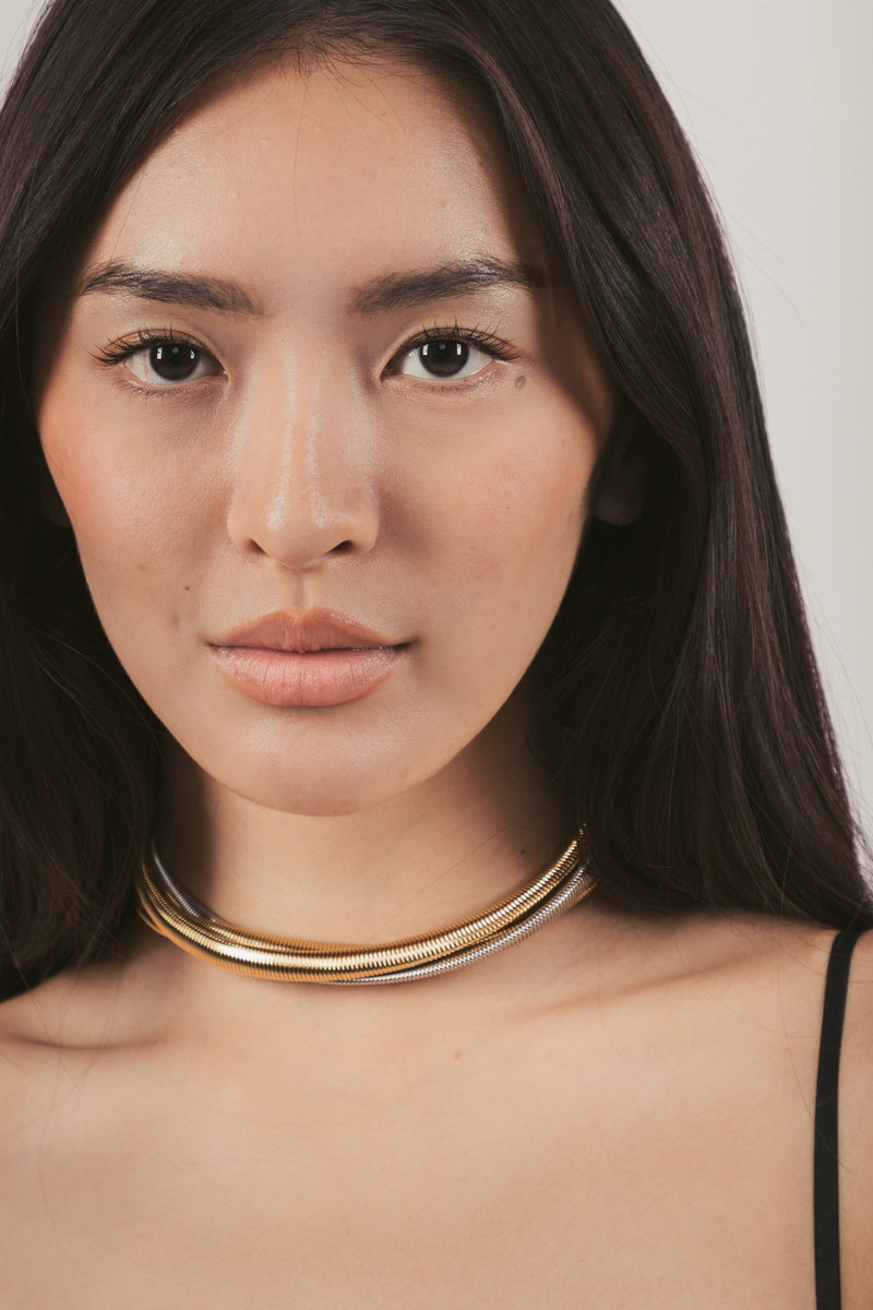 Samaria Two-Tone Necklace
