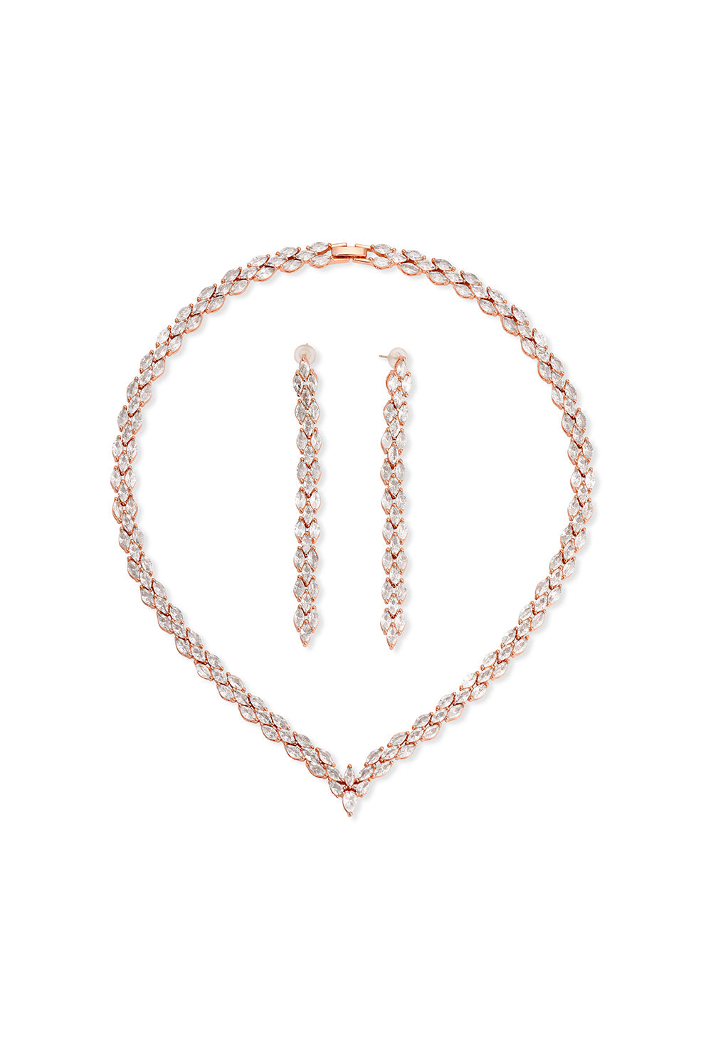 Alice 18K Gold Plated CZ Set