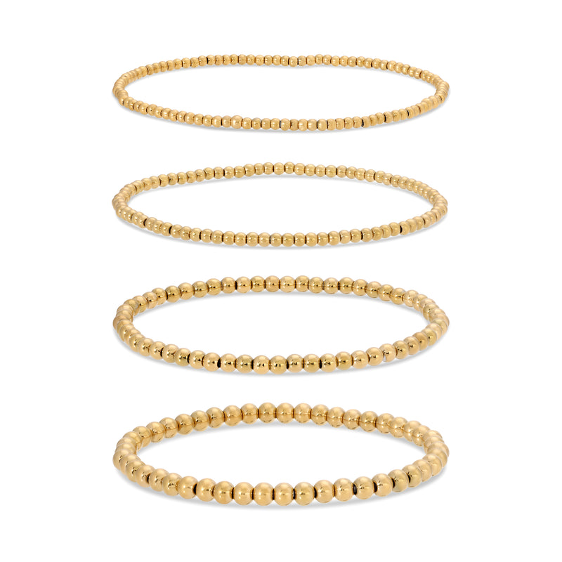 Jacob Bracelet Set - Gold