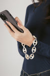 White Sophia Mariner Phone Charm