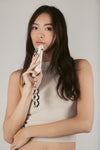 Zoe Two-Tone Octagon Phone Charm