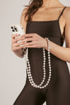Maya Shell Pearl Crossbody Phone Strap