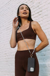 Sofia Baroque Shell Pearl Crossbody Phone Strap