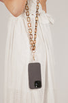Tortoise Ella Crossbody Phone Strap