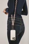 Pink Ella Crossbody Phone Strap