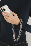 Elise Golden Phone Charm