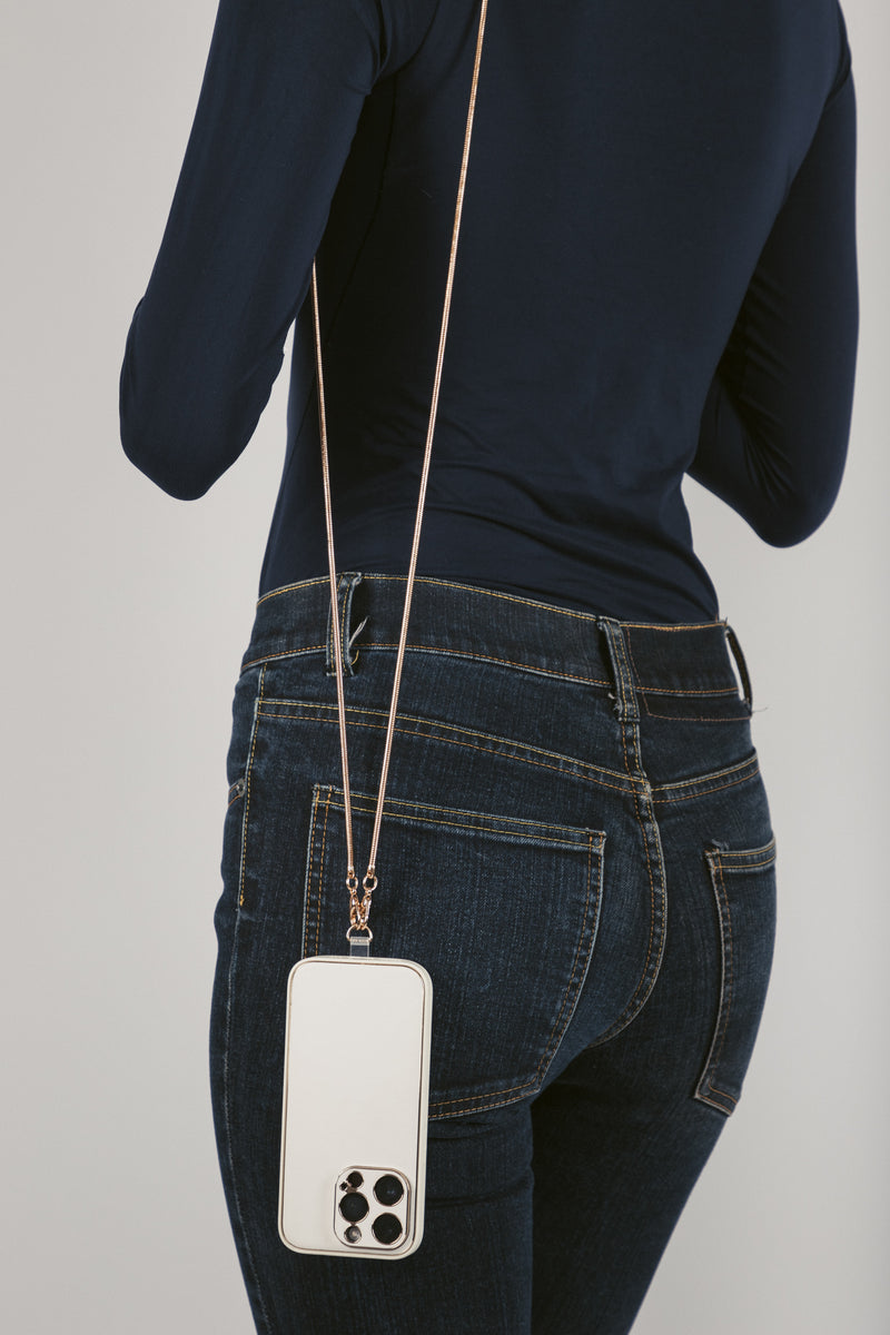 Annika Snake Chain Crossbody Phone Strap