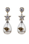 Abeja Earrings - Bronze