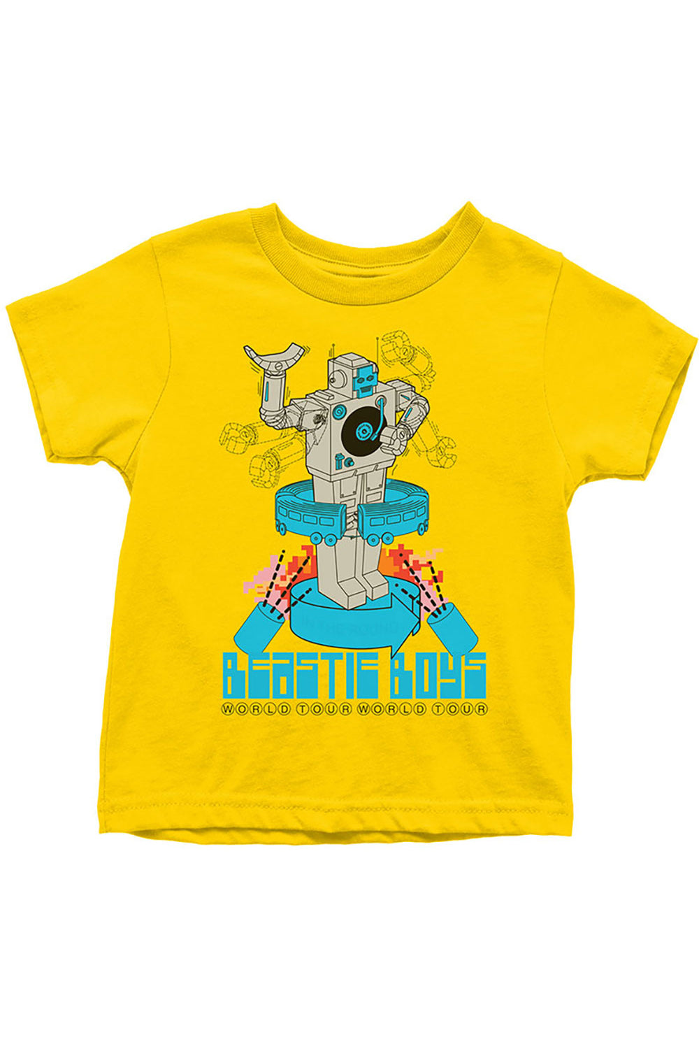 The Beastie Boys robot kid's t-shirt.