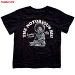 Biggie Smalls Kids Tee (Toddler) - Baby - Black