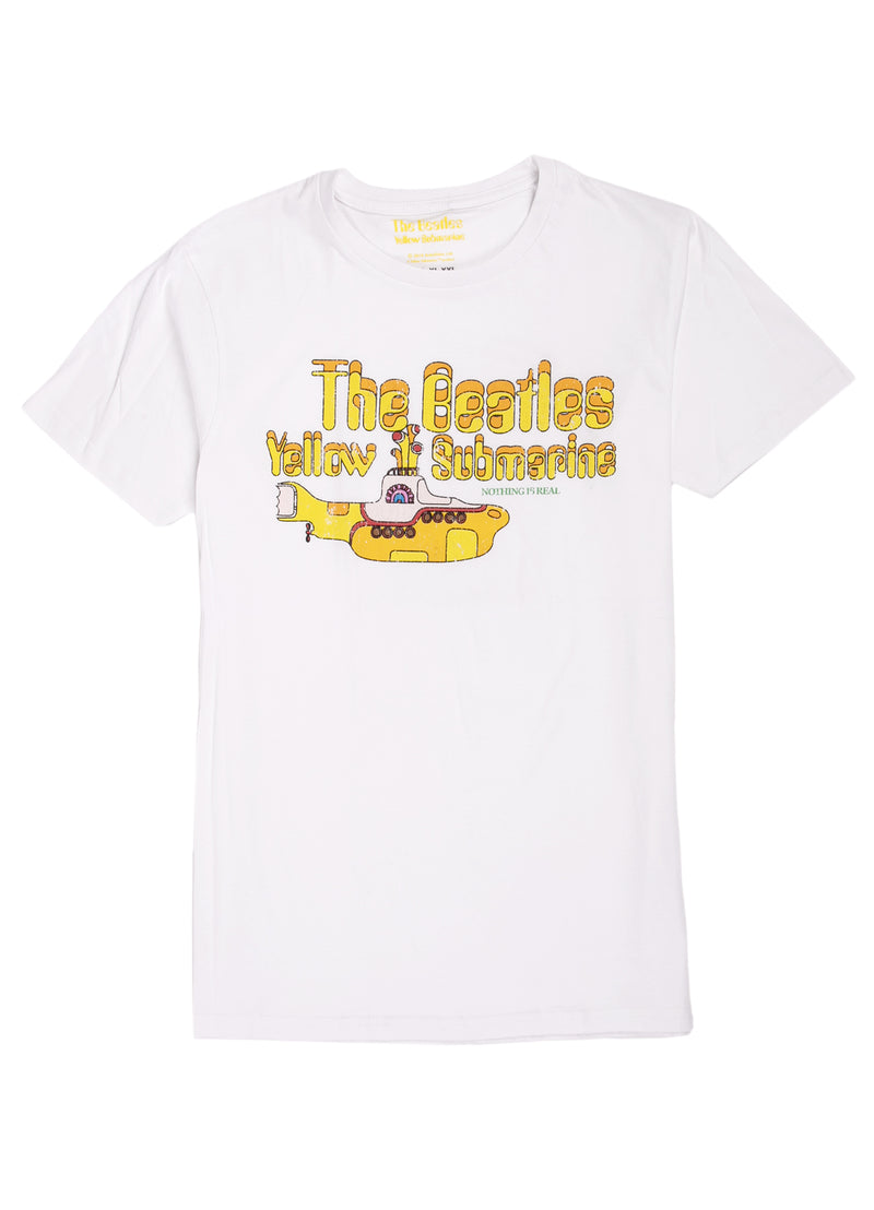 The Beatles T-Shirt - Yellow Submarine - White