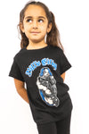Kid's Billie Eilish T-Shirt - Bling - Black (Boys and Girls)