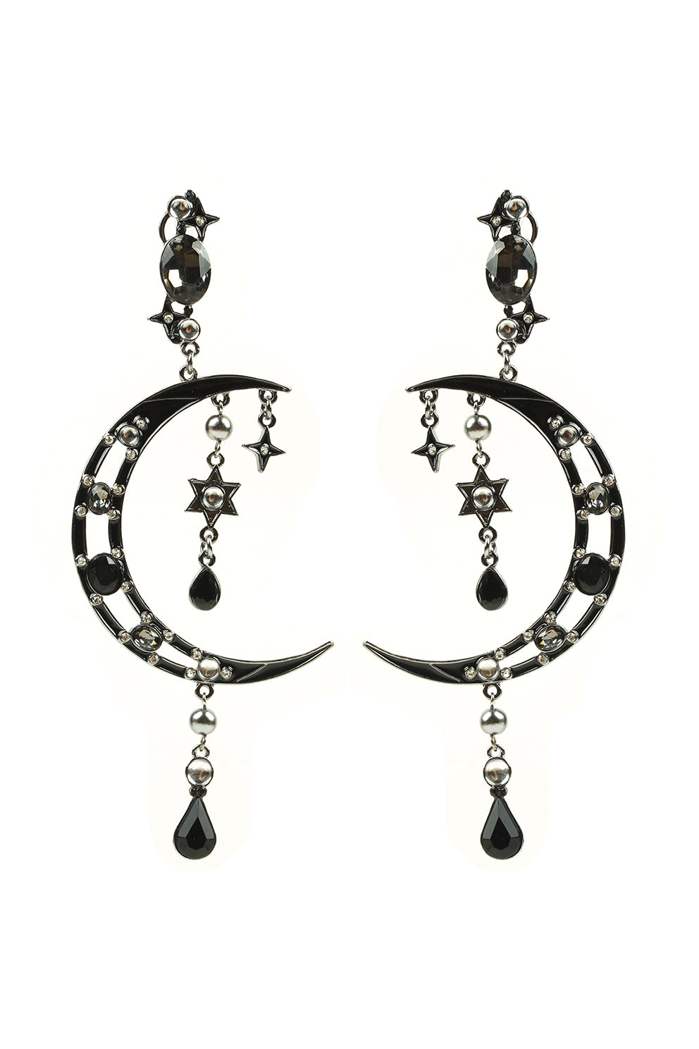 Midnight Statement Earrings