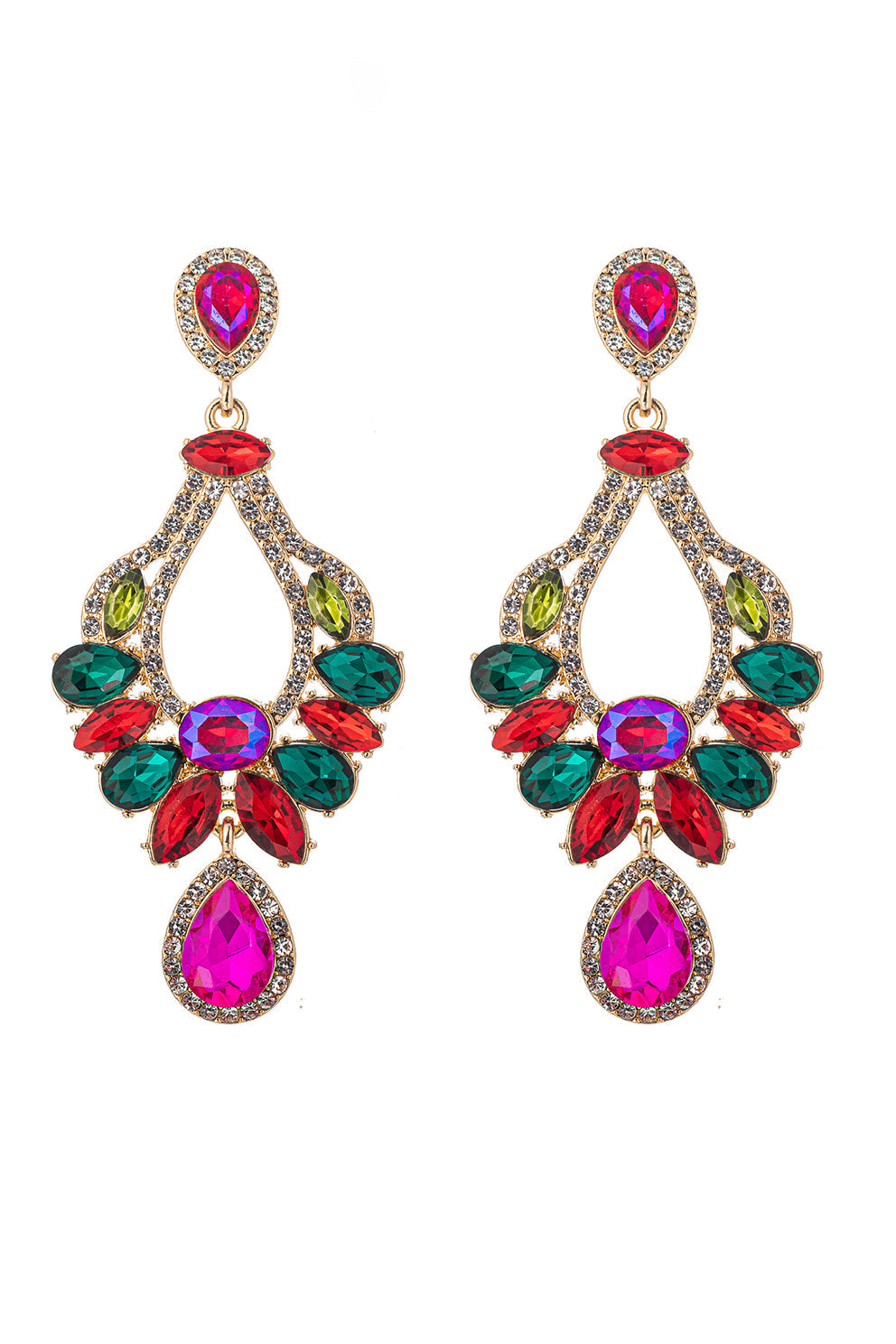 Princess Pink Statement Earring