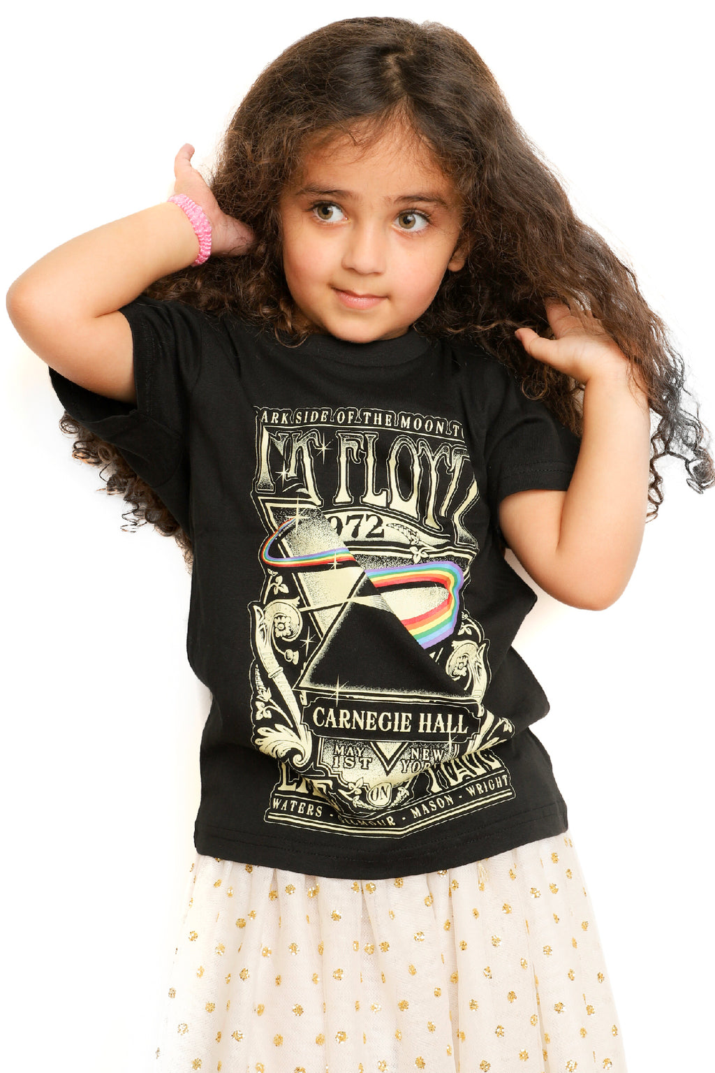 Girls pink shop floyd shirt