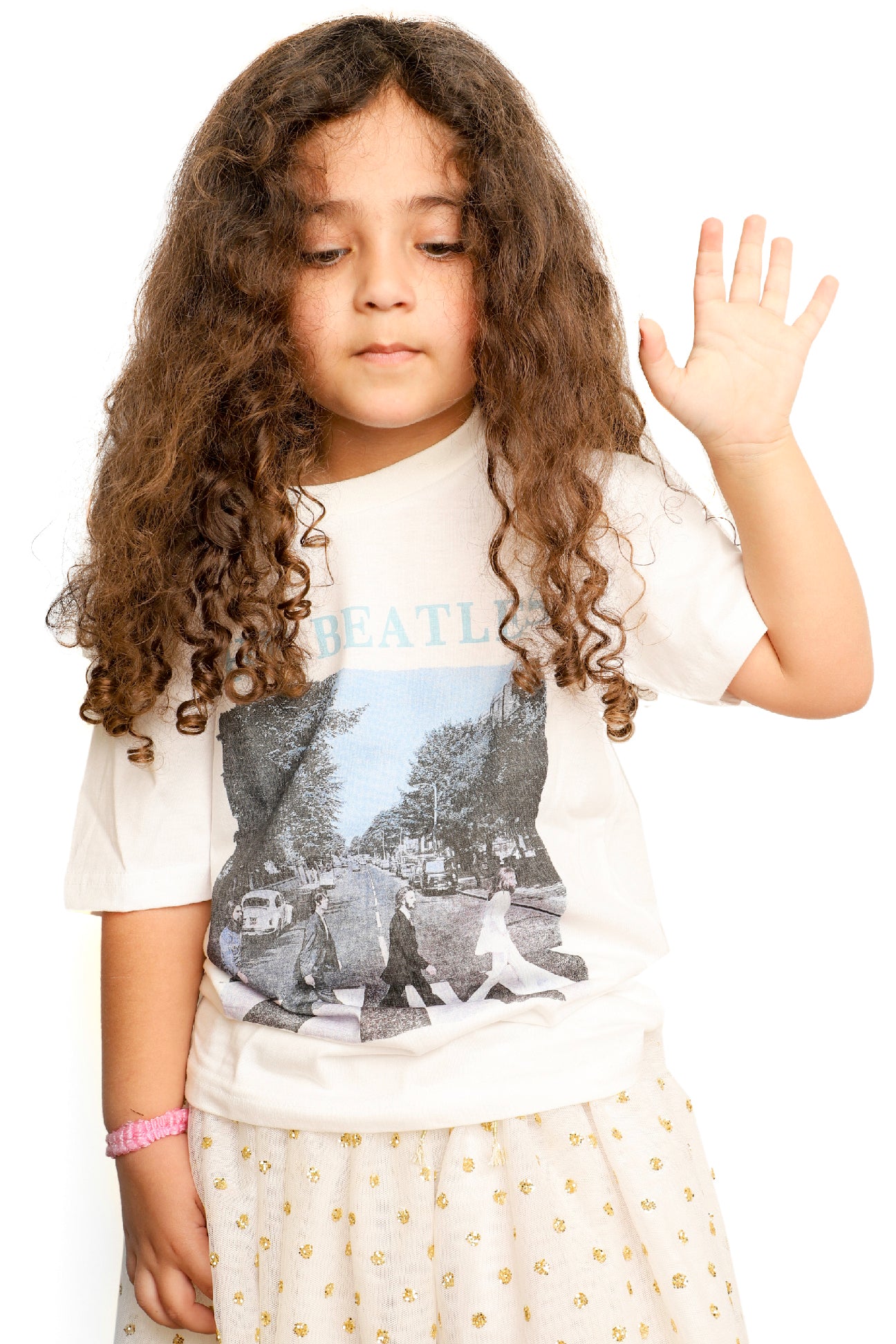 Kid's The Beatles T-Shirt - Abbey Road Photo - White (Boys and Girls)