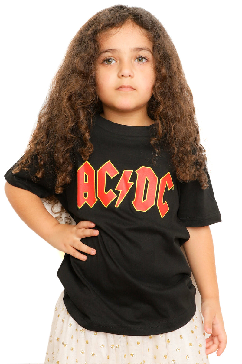 Kid's AC DC T-Shirt - Black (Boys and Girls)