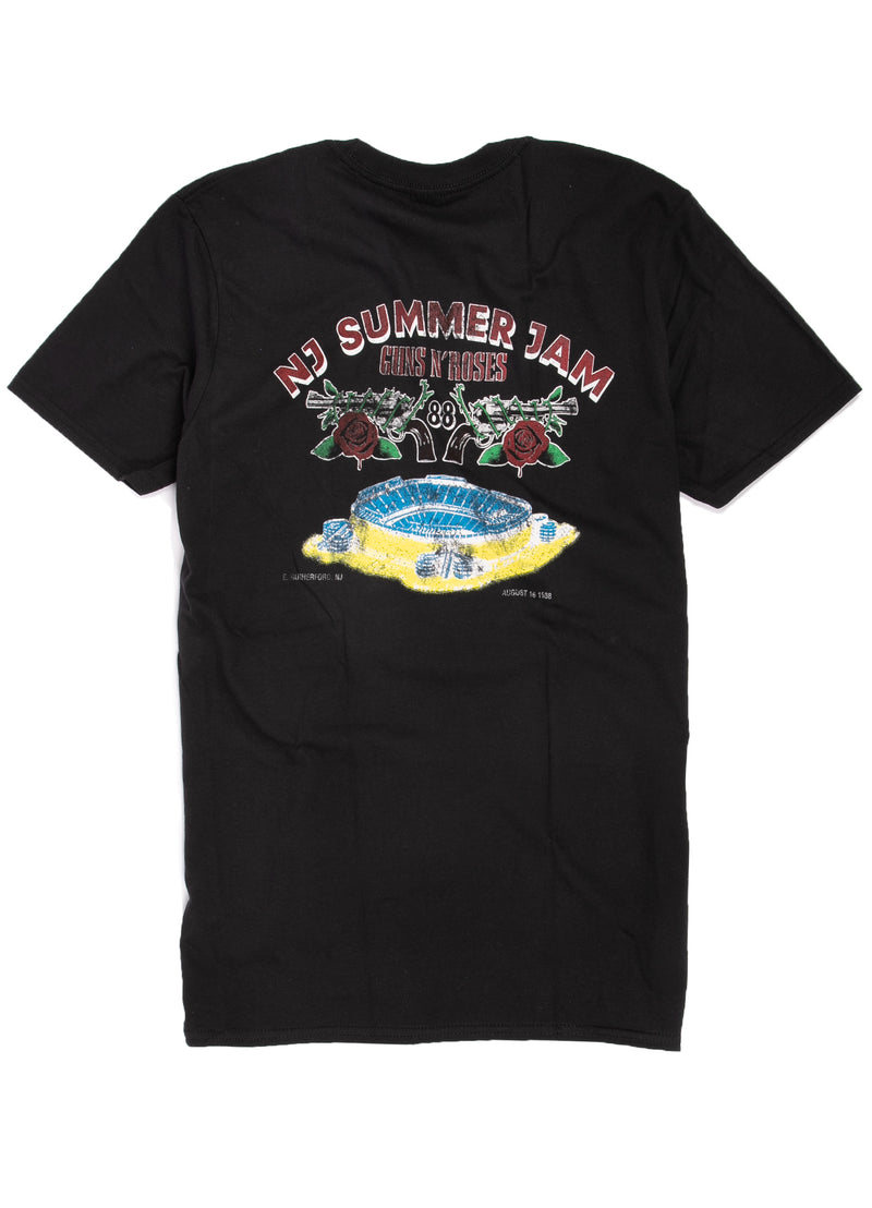 Guns 'N' Roses T-Shirt - Appetite for Destruction 1988 Tour - Black
