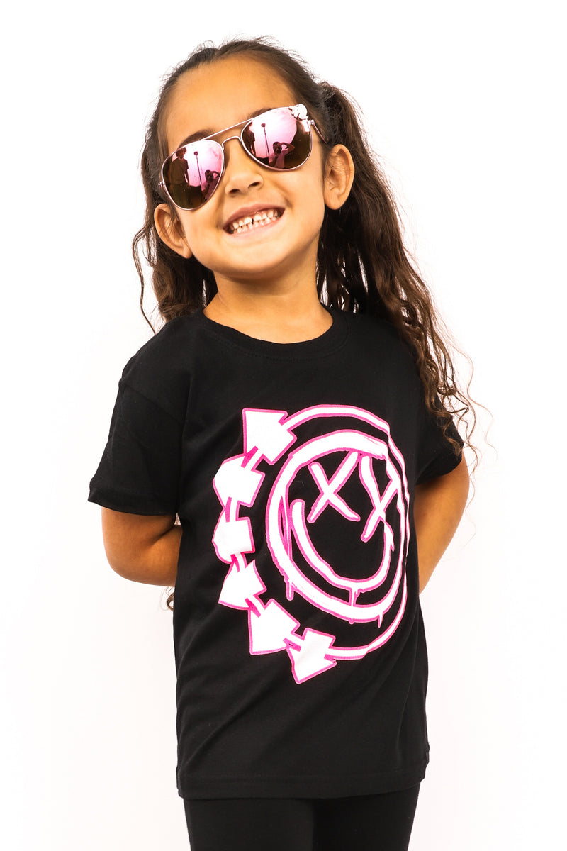 Kid's Blink 182 T-Shirt - Logo - Black (Boys and Girls)