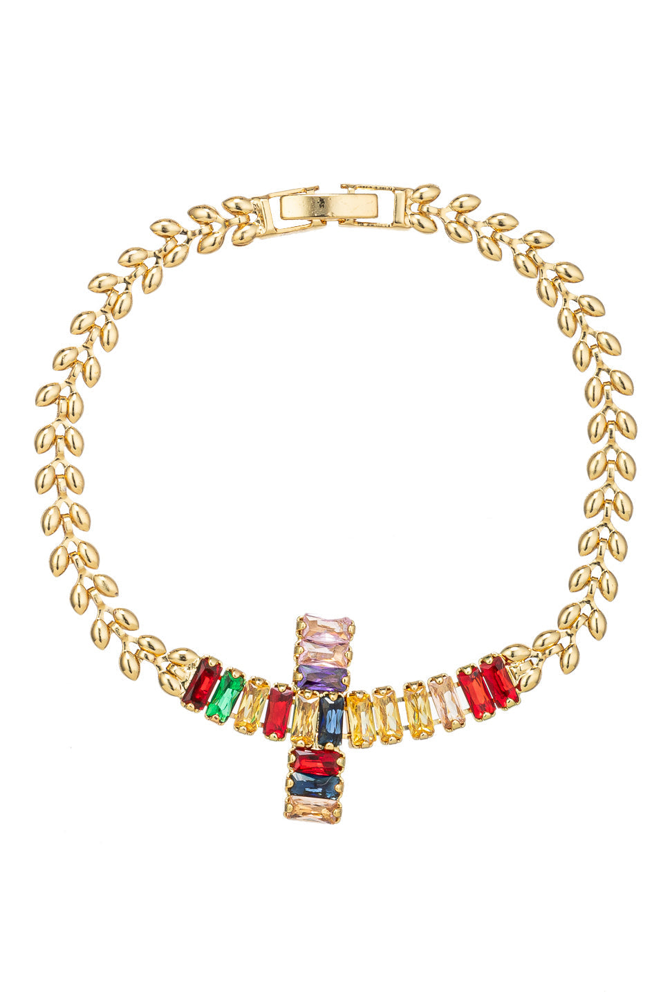 Gioia Rainbow CZ Bracelet