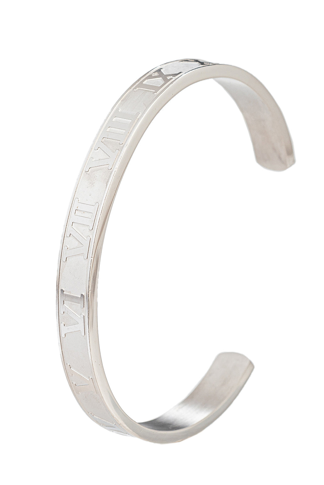 Roman Numeral Bracelet Sterling Silver