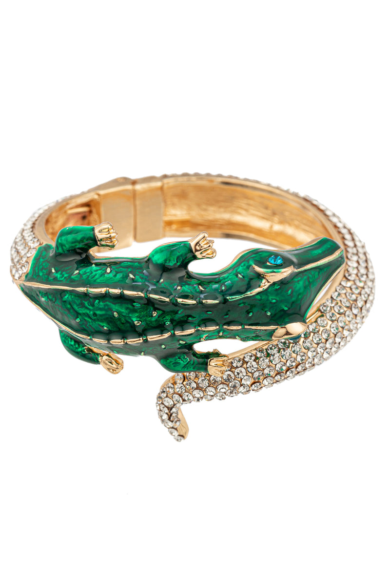 Alligator Cuff Bracelet