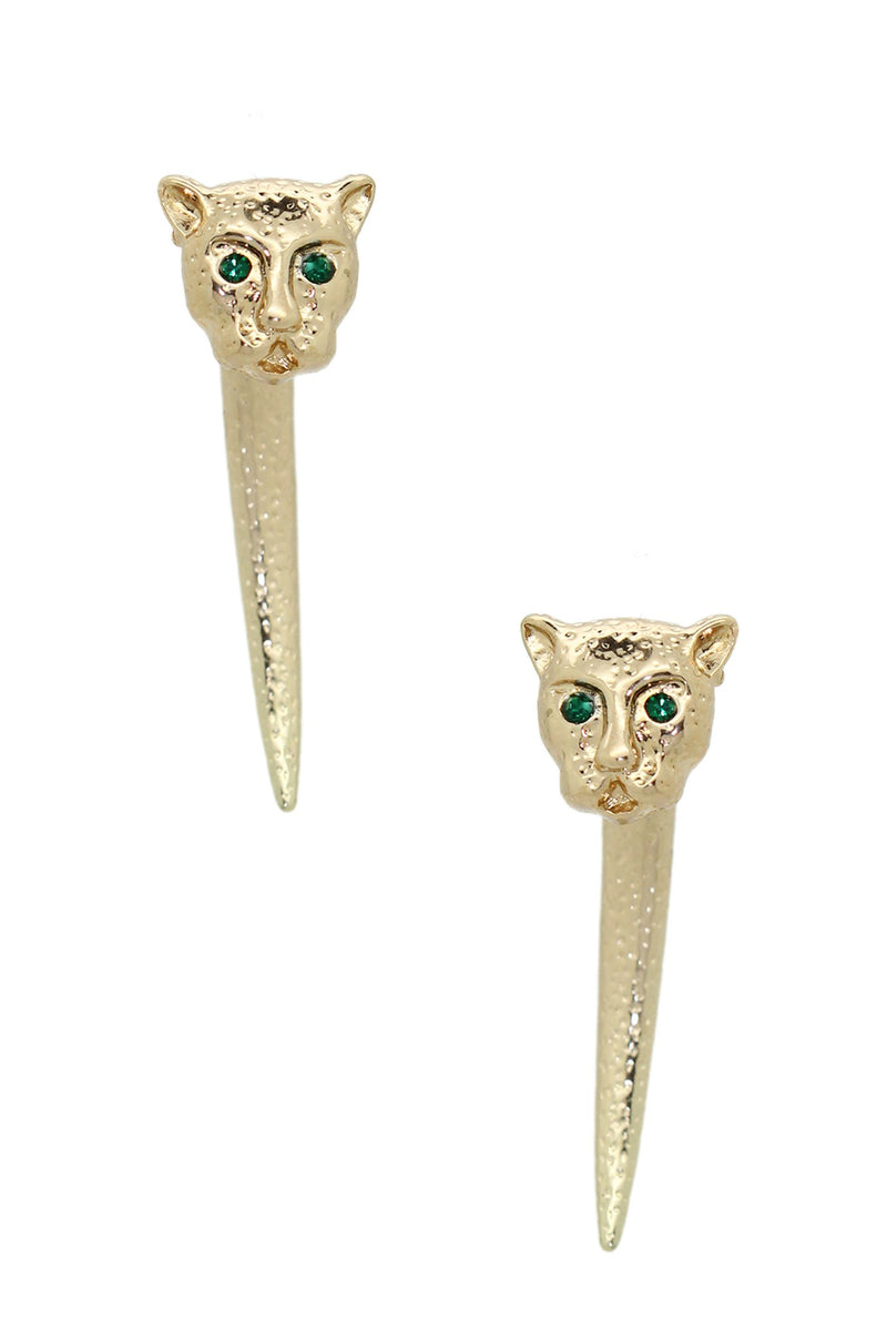 Panthera Earrings - Gold