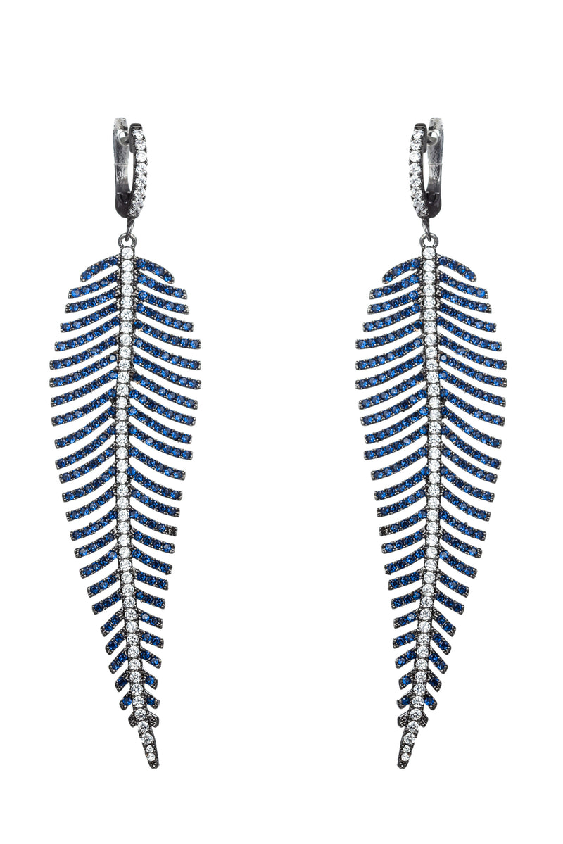 Caleen Earrings - Blue