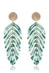 Fringe Leaf Earrings
