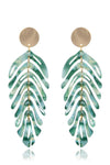 Fringe Leaf Earrings