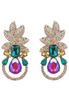 Golden Leaf Drop Earring