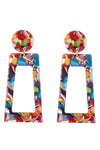 Tina Acrylic Drop Earring