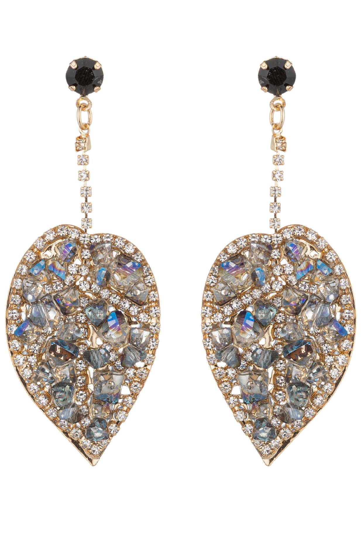 Spring Leaf Drop Earrings