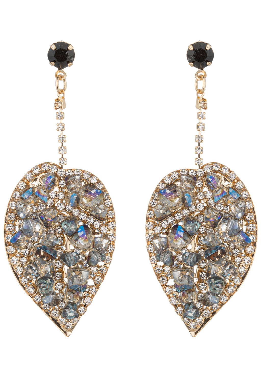 Spring Leaf Drop Earrings
