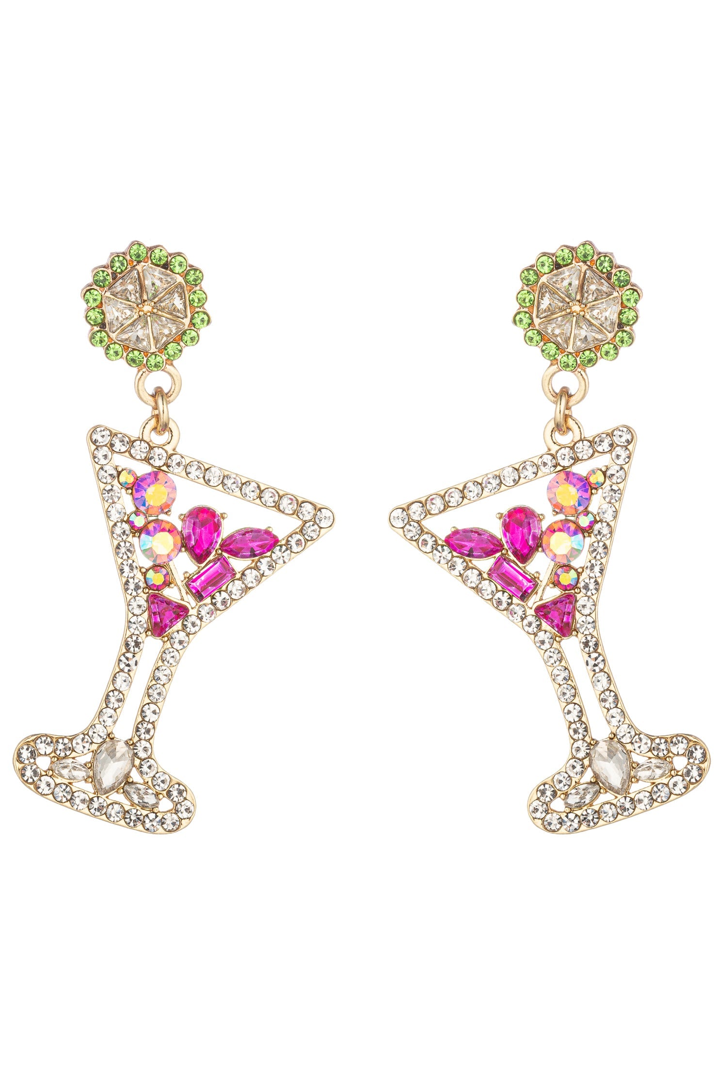 Pink Martini Drop Earrings
