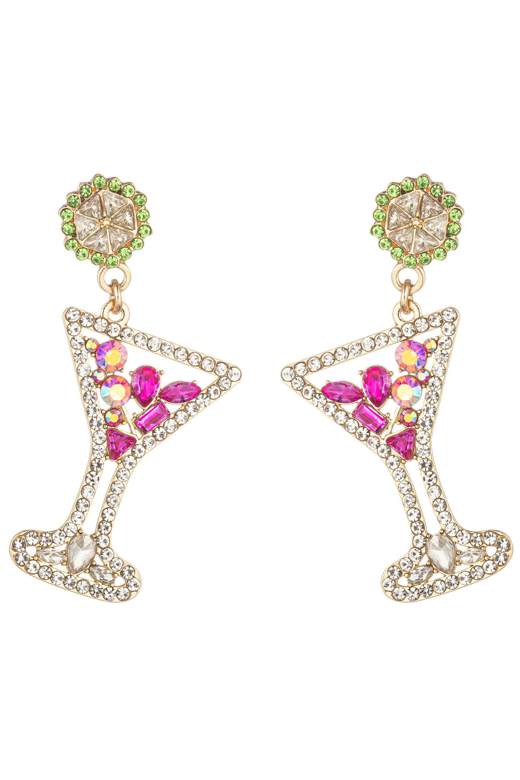 Pink Martini Drop Earrings