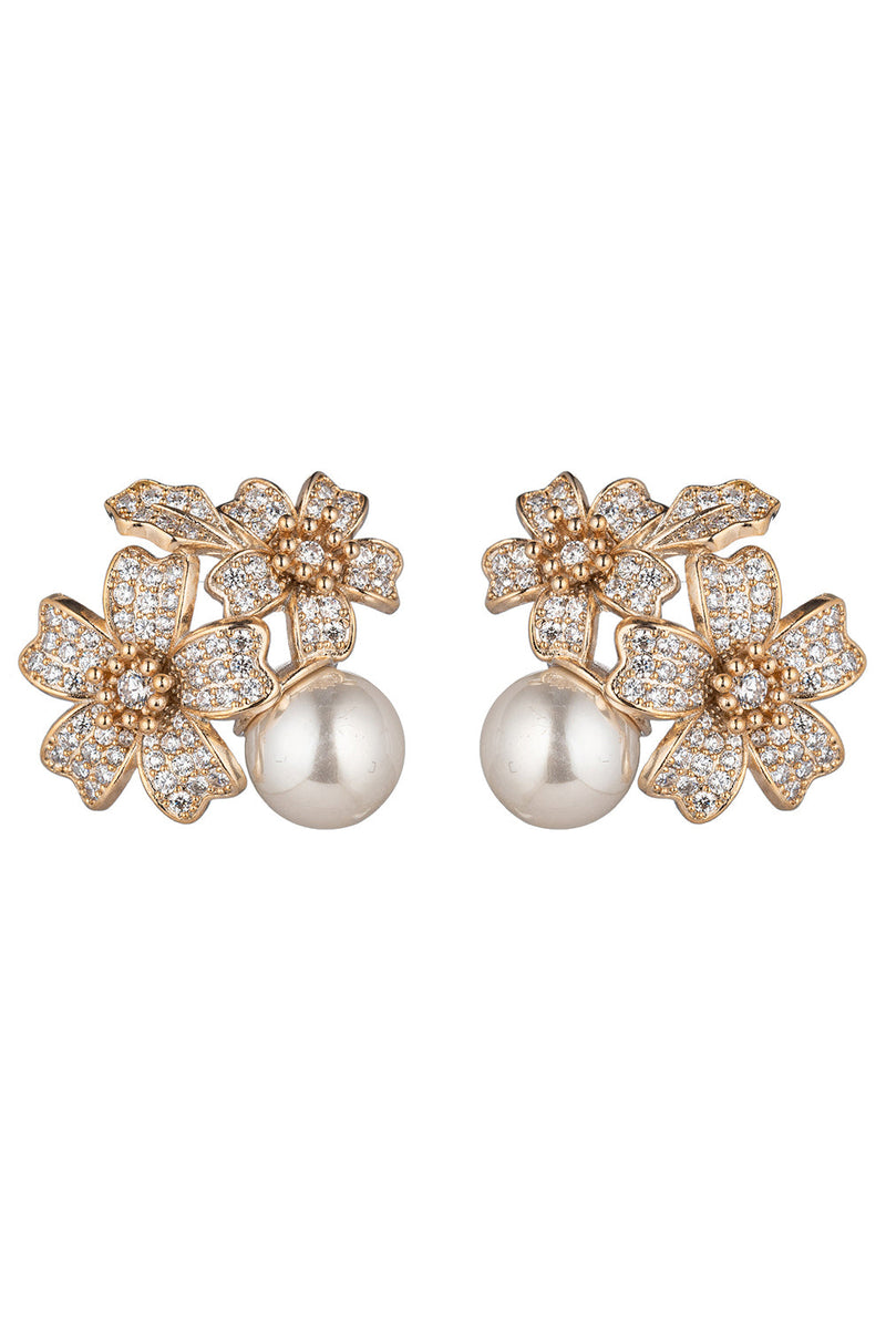 Agathe CZ Stud Earrings