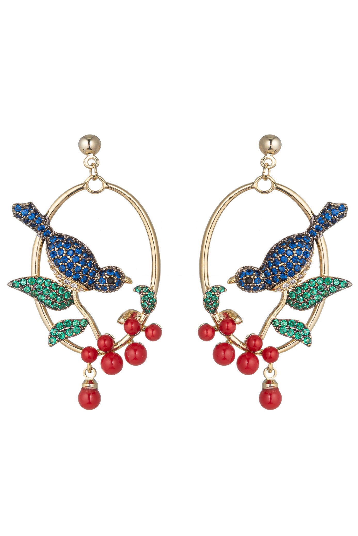 Camilla Birdie CZ Drop Earrings