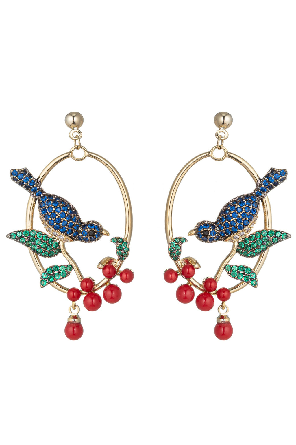 Camilla Birdie CZ Drop Earrings