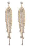 Celeste Fringe Drop Earrings