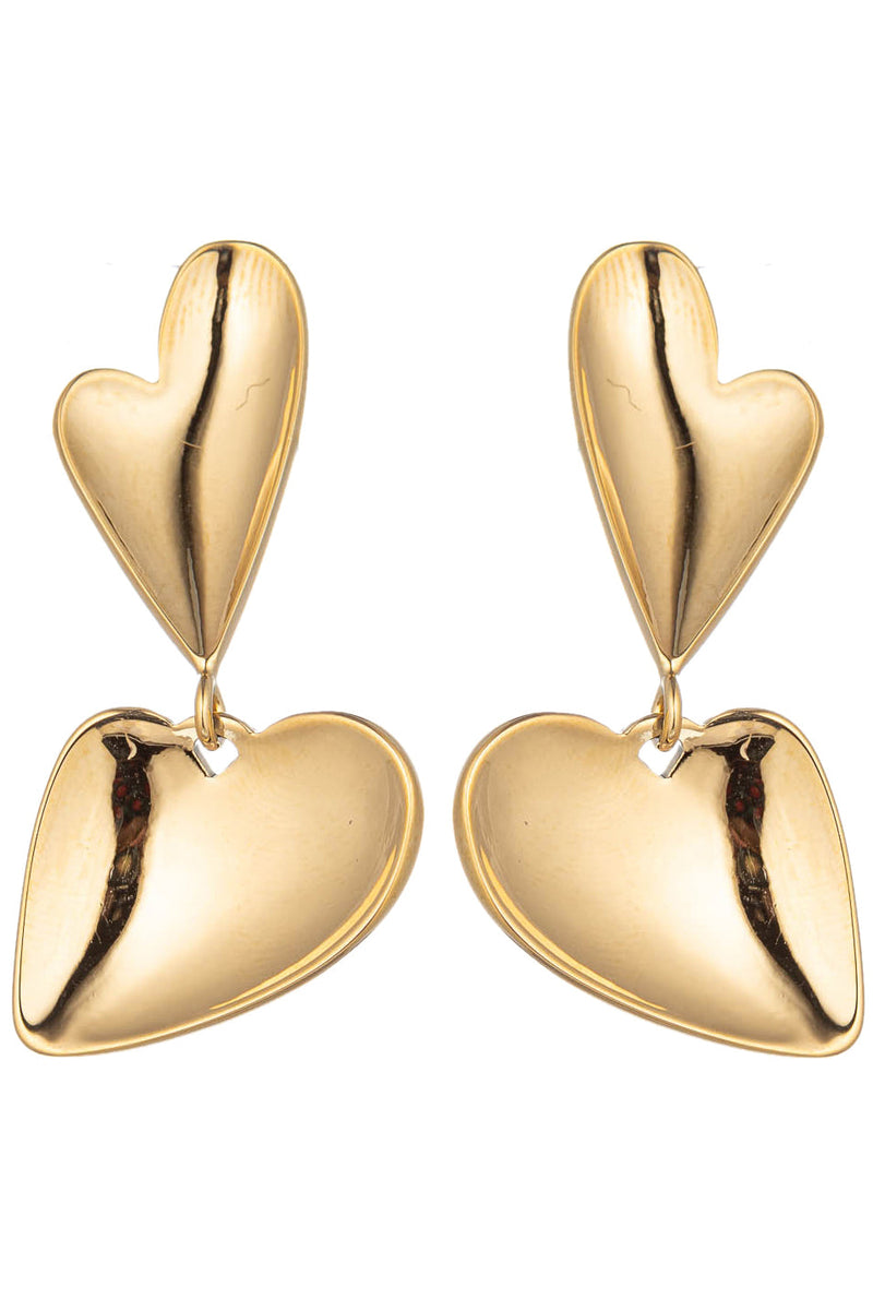 Mae Heart Dangle Earrings