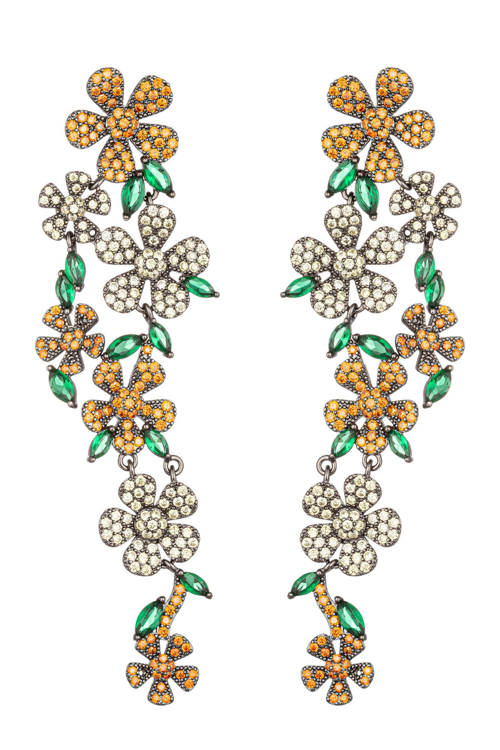 Adele Floral Drop Earrings