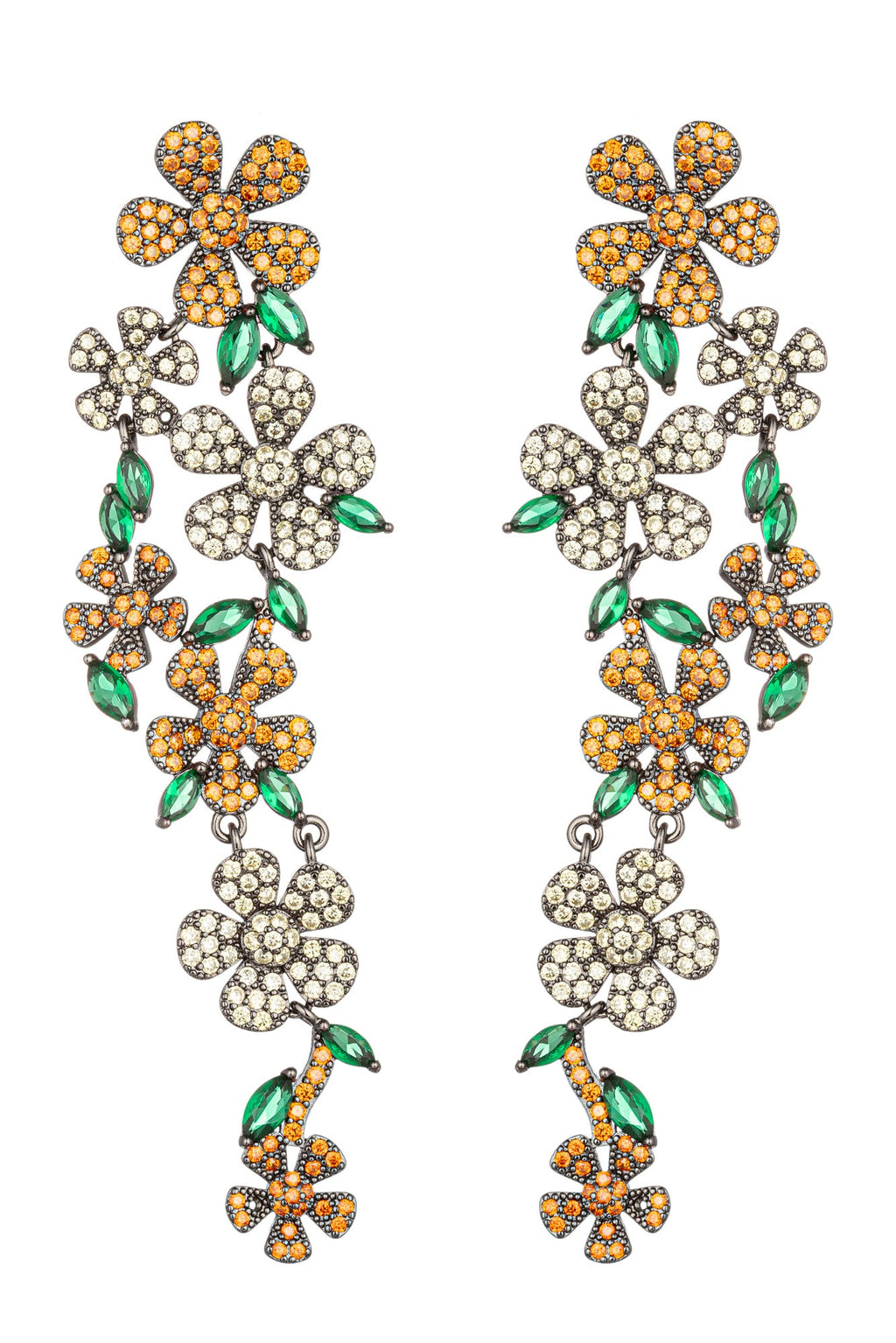 Adele Floral Drop Earrings