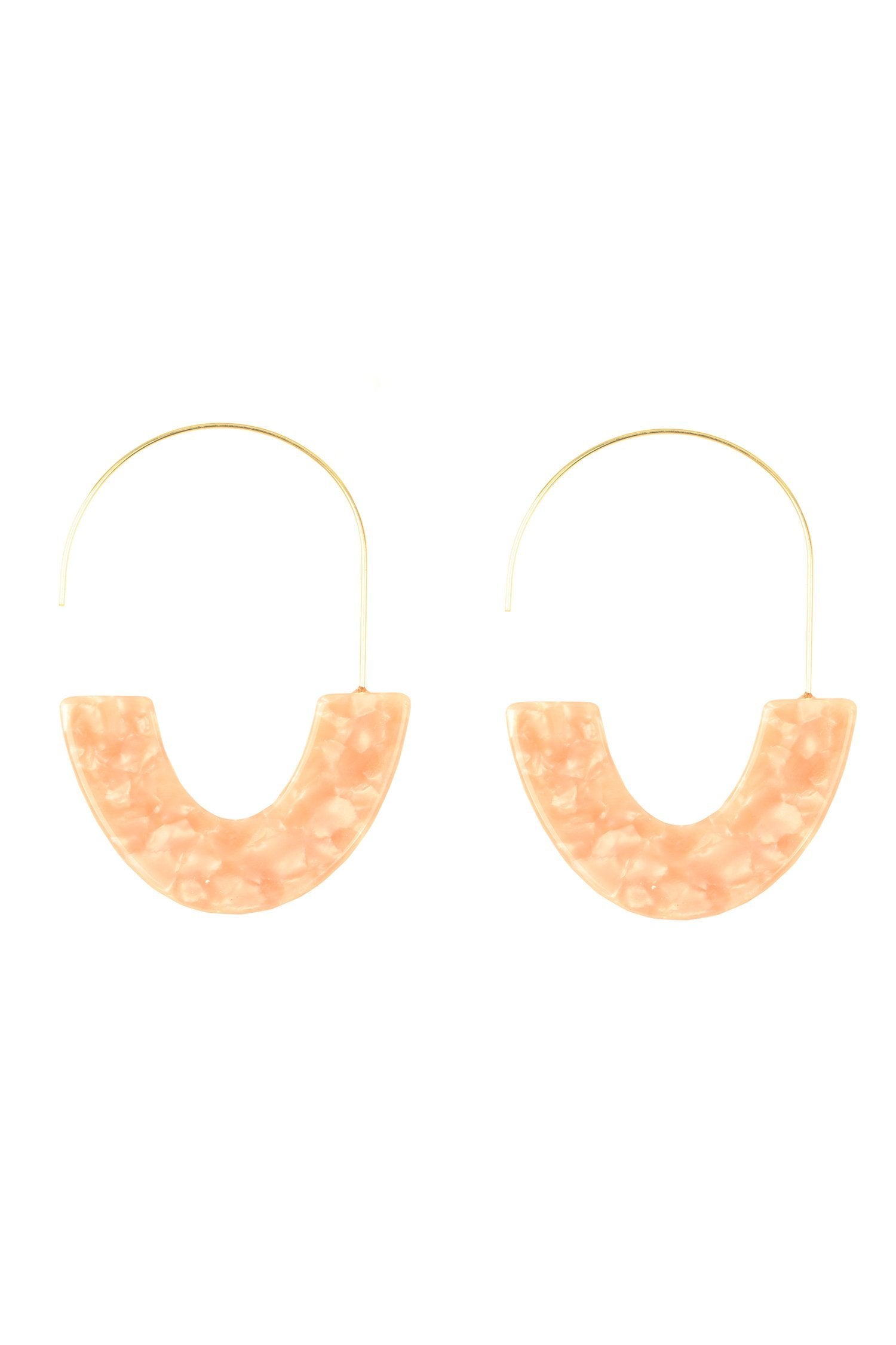 Camilla Earrings - Blush