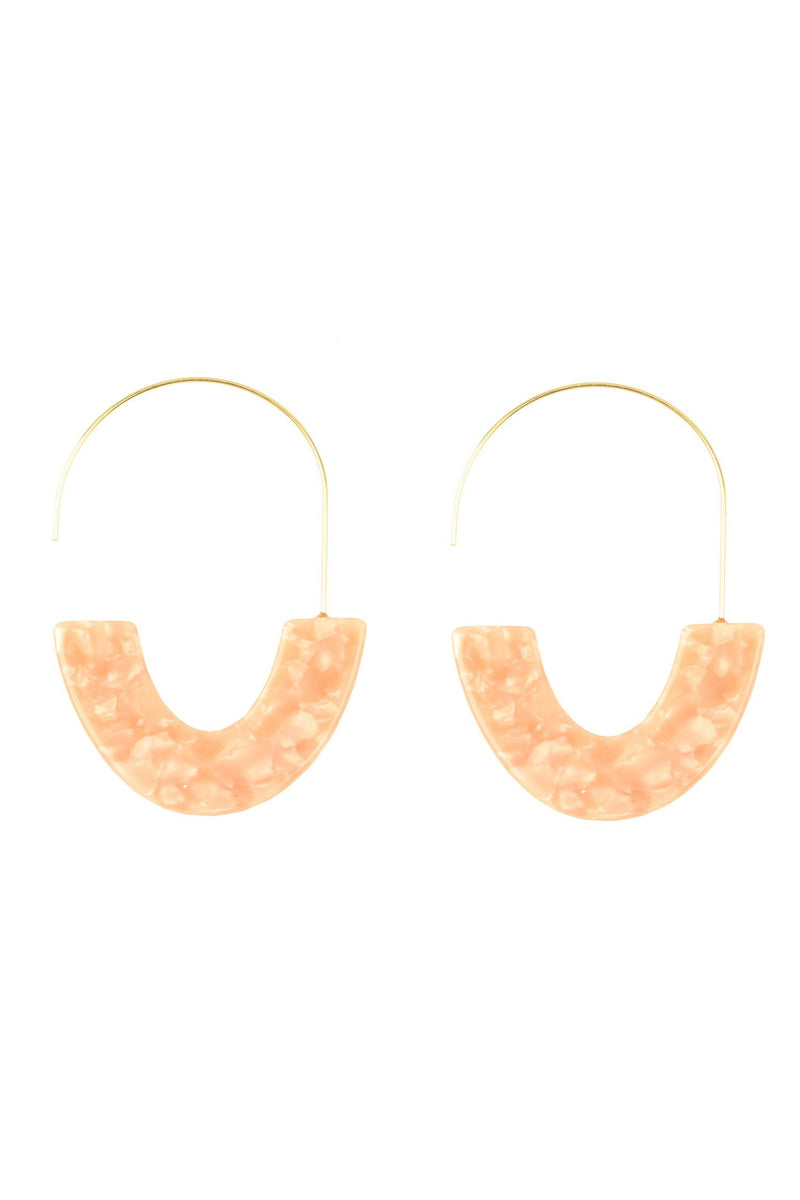 Camilla Earrings - Blush