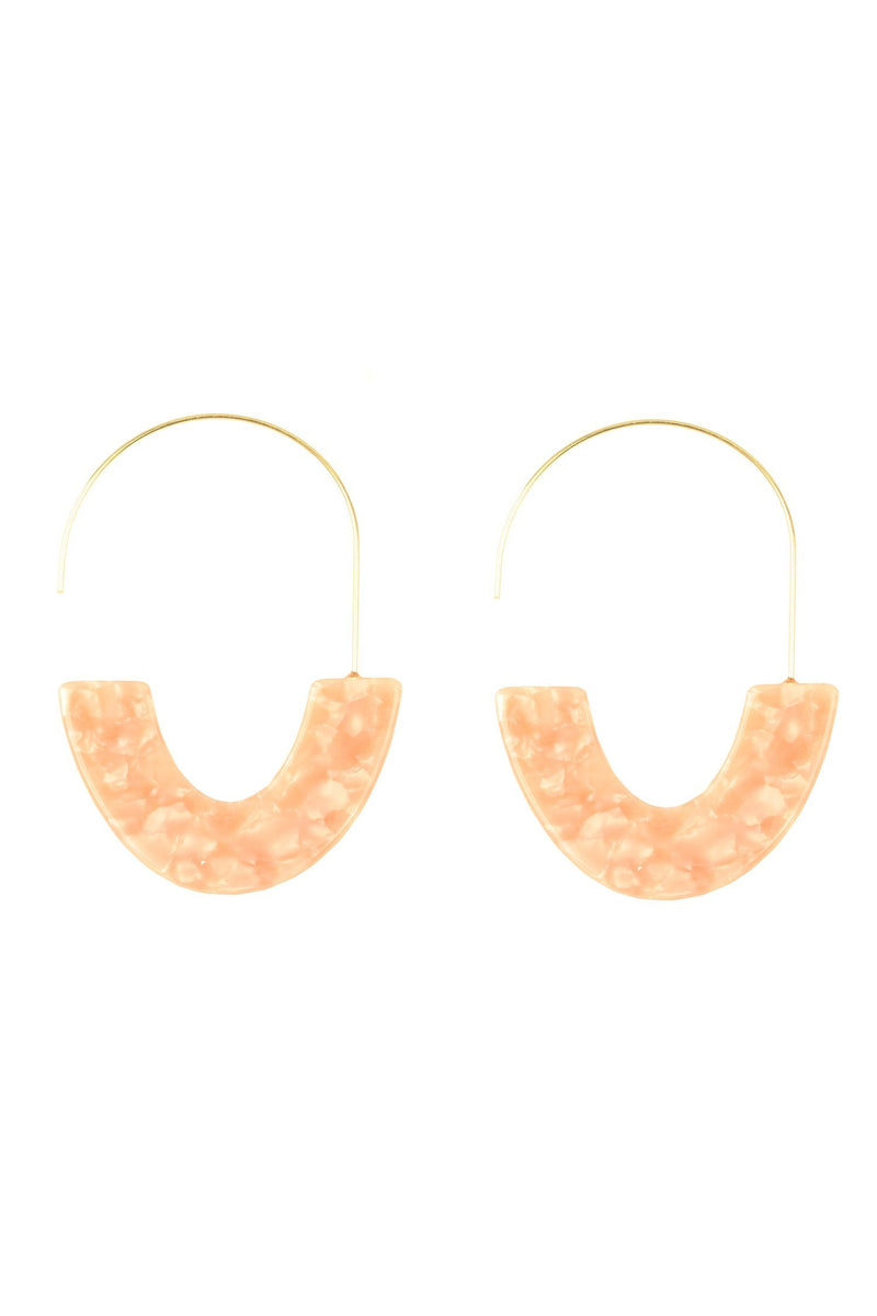 Camilla Earrings - Blush