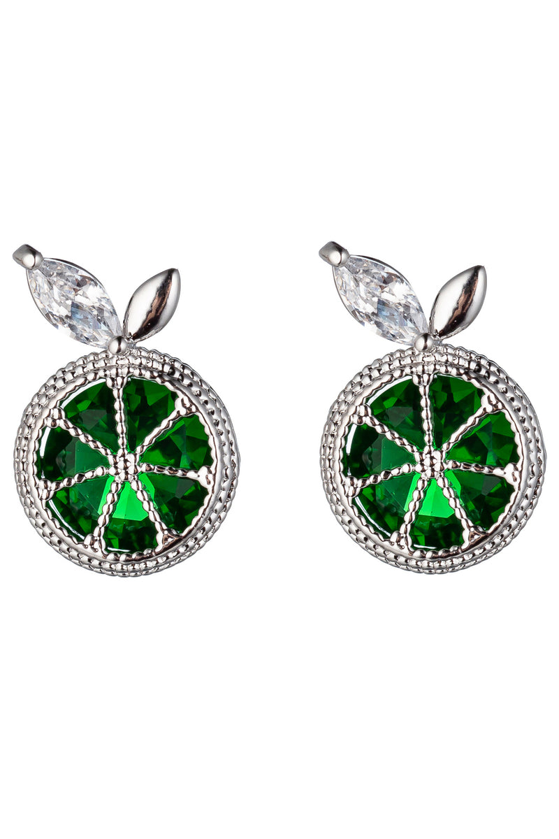 Citrus Stud Earrings - Keylime